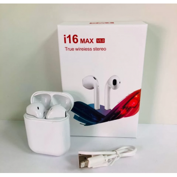 Беспроводные наушники i16 MAX id27865-0