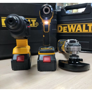 Набор инструмента 3в1 Dewalt (перфоратор, болгарка, шуруповерт) id28705-1